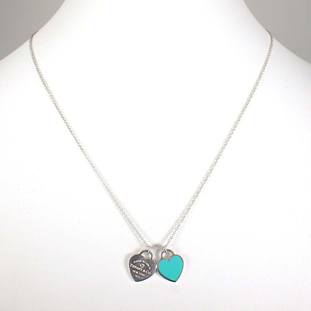 TIFFANY Authentic Silver Heart Necklace - Picture 3 of 10